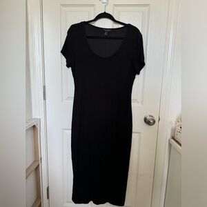 Rachel Zoe Black Dress XL - body fitting stretchy material
